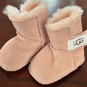 UGG Soft Pink Infant Booties